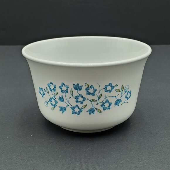 Corelle Blue Heather Creamer Sugar Bowl Corning Floral Blue Flowers Creamer Set - Picture 10 of 10